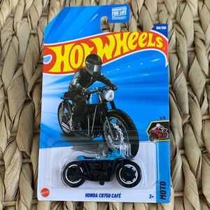 Hot Wheels Motorcycle Honda CB750 Cafe Diecast Motor Bike Toy HotWheels Car HW 🆕